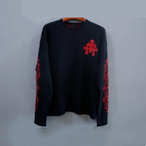 chrome hearts triple cross cashmere sweater